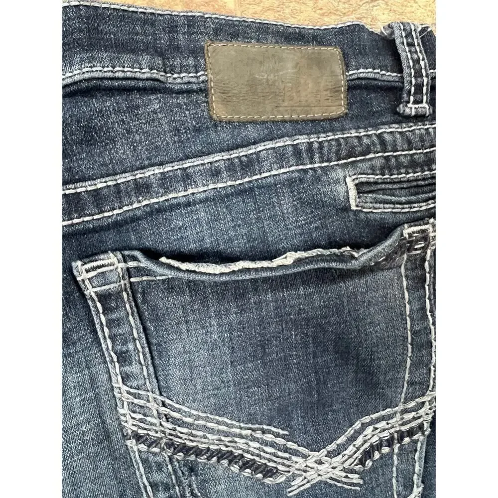 BKE Tyler Bootleg Denim Jeans, Men's size 38L